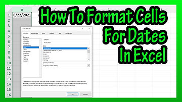 How To Format Cells (Or Entire Columns) For Dates In Excel Explained
