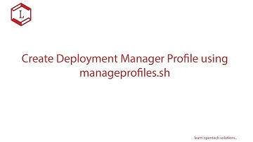 25.WAS7.0 Create DeploymentManager profile using manageprofiles command-Linux