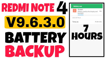 Redmi Note 4 V9.6.3.0 Battery Backup , Heating Issue , Usage & More | Ft. TNVJ