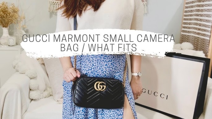 What fits in my Gucci GG Marmont Matelessé Shoulder Bag
