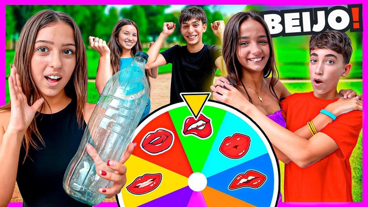 Jogo da Garrafa! Só deu confusão e beijos! 😳💋