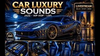 Car Luxury Sounds | Cinematic Ocean Ferrari Night Experience screenshot 3