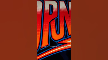 How to create a halftone effect on text using Procreate #procreate #procreatetutorials