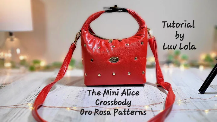 Let's make the cutest little bag! The Mini Alice C...
