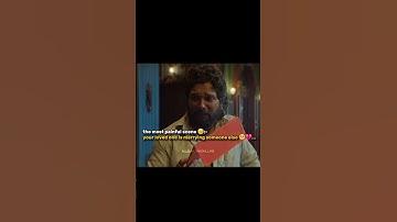 the most painful scene 😖...|| #reels #shortvideo #viralshort #alluarjun #sad #pushpa2 #marriage #yt