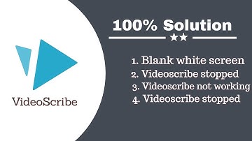 (Live)How to Solve videoscribe white screen problem, blank white screen, sparkol videoscribe blank