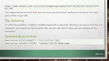 Correcting 301 Redirects with %20 in URLs using .htaccess