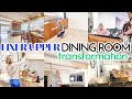 RENOVATING OUR RANCH FIXER UPPER | INSANE DINING ROOM TRANSFORMATION | BEFORE AND AFTER | FINALLY!!!