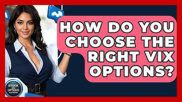 How Do You Choose The Right VIX Options? - Stock and Options Playbook