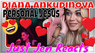 Diana Ankudinova PERSONAL JESUS Reaction | Depeche Mode Cover | Just Jen Reacts