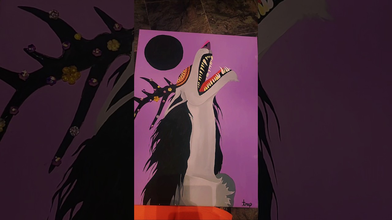 dark souls inspired creature 🖤  