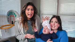 Amy & Lauren Become Moms For a Day to Christina’s Baby