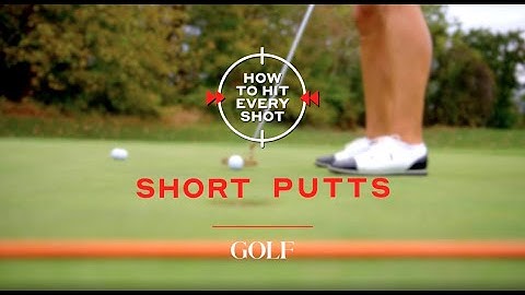How to never miss short putts again