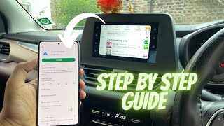 How to connect ANDROID AUTO WIRELESSLY to SMARTPRO STUDIO in MARUTI SUZUKI CARS - fronx delta plus screenshot 1