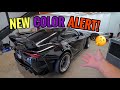 My Craziest Wrap Color for my Widebody Toyota Supra!