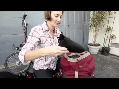 How Laura Packs Her Brompton - PathLessPedaled.com