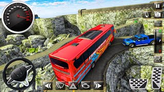 Offroad Uphill Tourist Coach Bus Driving Simulator 3D #2 - Android Gameplay screenshot 2