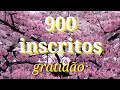 900 inscritos gratidão a todos 👏🏻😍😘