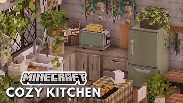 🌻【Cozy Kitchen】❌NO MODS Minecraft Tutorial with CIT Resource Packs 🍃