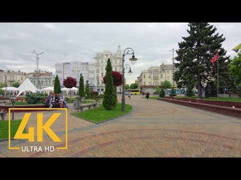 4K Walking Tour around Vinnitsia with Real City Sounds - Trip to Ukraine