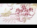【絹糸刺繍】藤の花丸紋様 (DAY2)｜製作記録｜Vlog