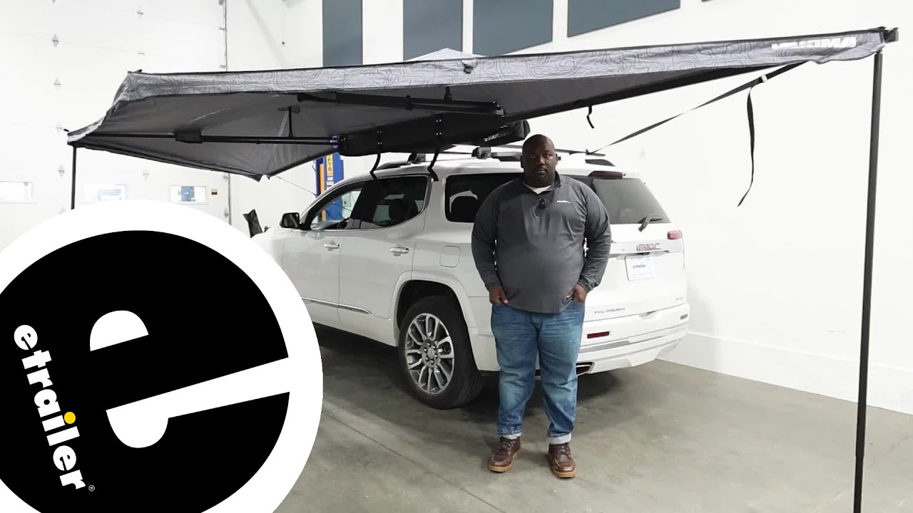 etrailer | A Closer Look at the Yakima OverNOut 180 Awning on a 2022 GMC Acadia
