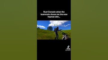 Rust Console when the teamate shows me the new hazmat skin…#shorts #rust #rustconsole