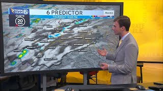 Scattered showers and storms are anticipated for some this evening