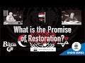 What is the promise of restoration