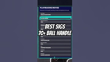 Best Dribble Moves for a 70+ Ball Handle! #nba2k25 #2k25 #nba2k25bestdribblemoves #nba2k