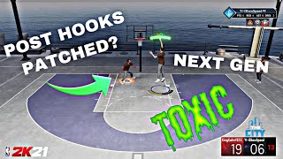 POSTSCORER IN NEXT GEN NBA 2K21........! ARE POST HOOKS STILL TOXIC? screenshot 5