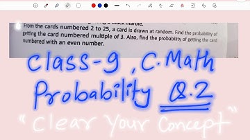 Com Math Class 9 Probability I Probability I class 9 Nepali Medium Math| Class 9 compulsory math Q2
