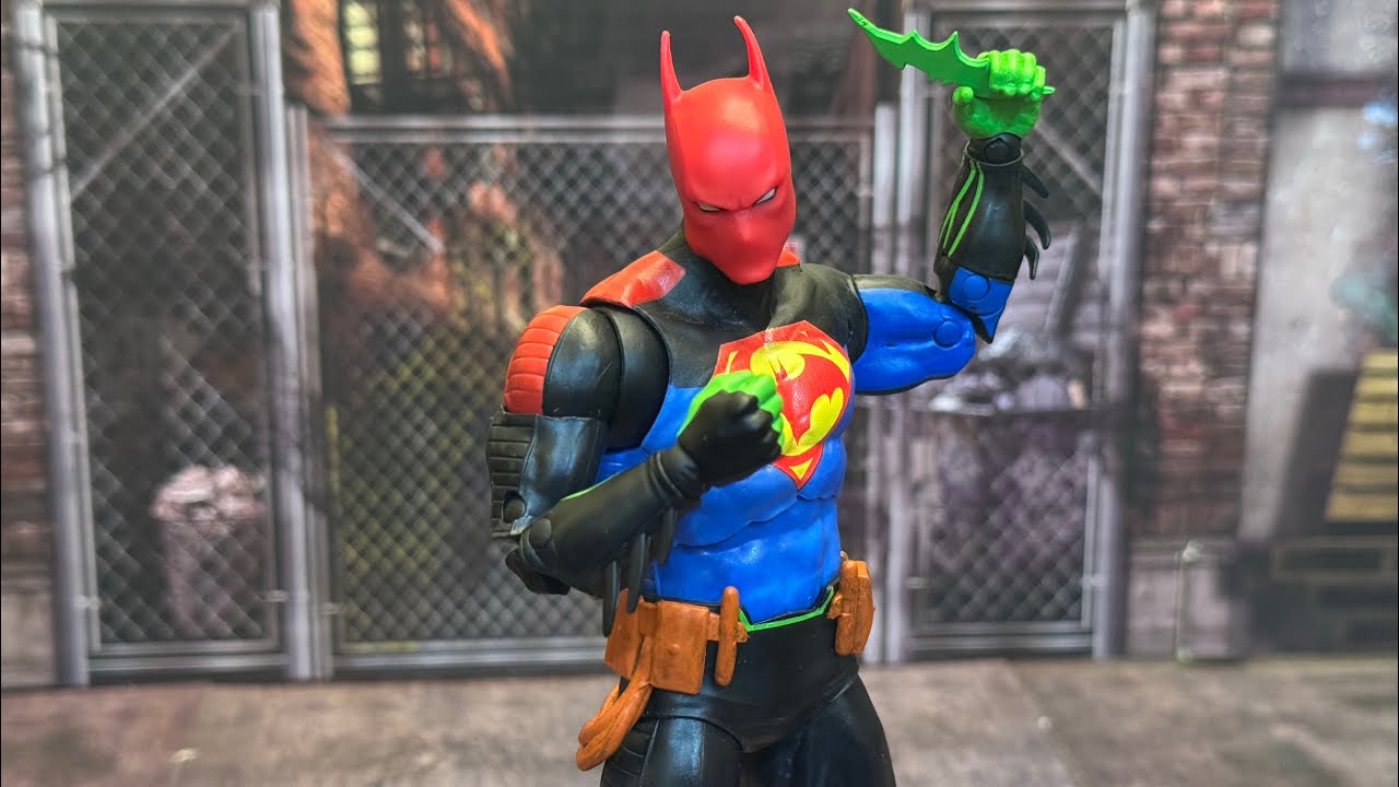 McFarlane DC Multiverse Batman/Superman Fusion World’s Finest Review