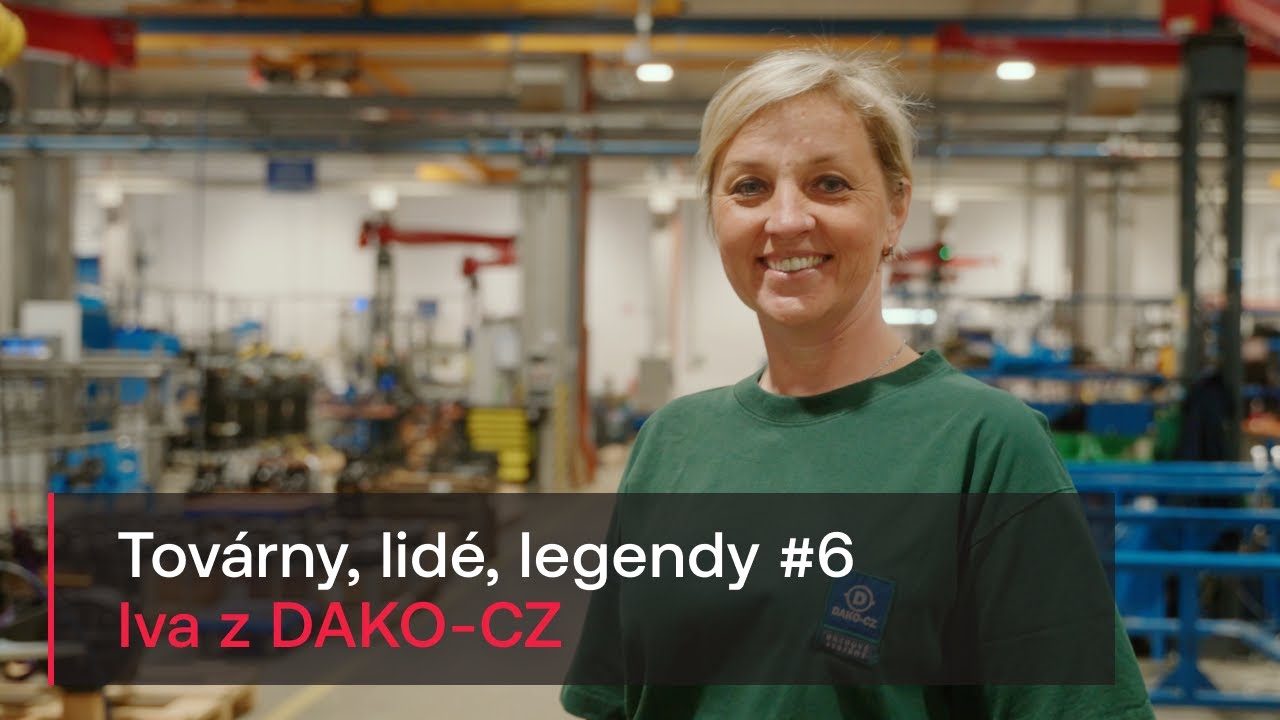 Továrny, lidé, legendy: Iva z DAKO-CZ #6 | CSG slaví 30 let