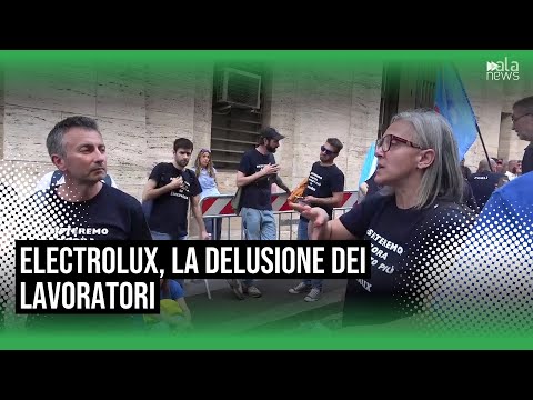 Video Electrolux, la delusione dei lavoratori dopo il tavolo al Mimit: Piano non ritirato