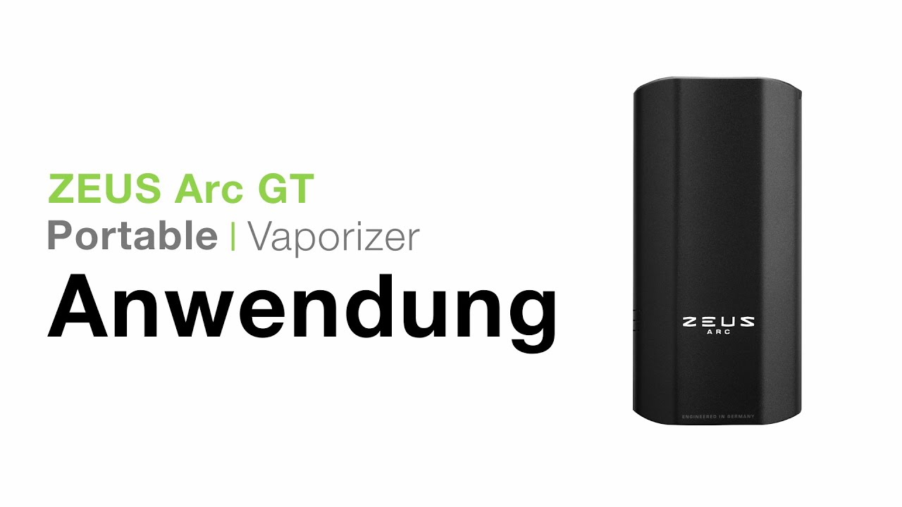ZEUS Arc Vaporizer Verdampfer Anwendung - TVape