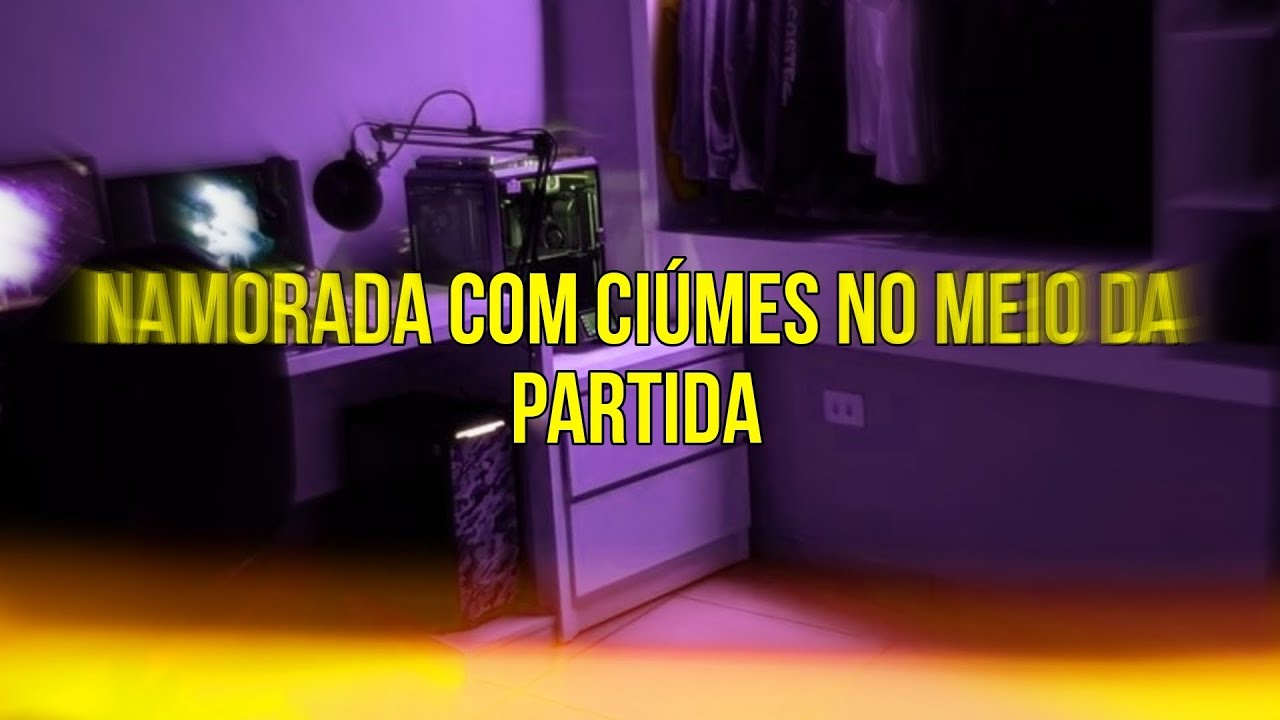 ASMR - Namorada com ciúmes no meio da partida | Flower Asmr