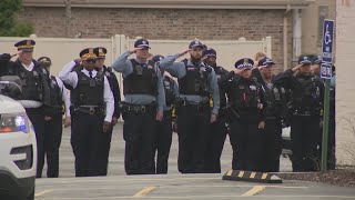 Procession held for fallen CPD officer