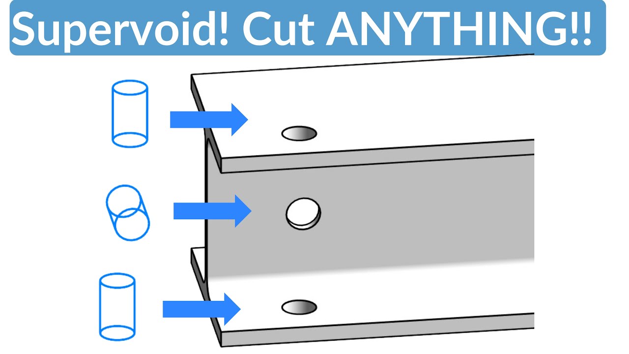 Supervoid Definition Revit family - SUPERVOID, cut through anything! - YouTube