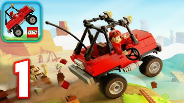 LEGO Hill Climb Adventures - Walkthrough Gameplay Part 1 - Tutorial / First Look (iOS, Android)