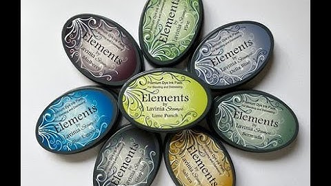 "Combinations With Elements Inks" Video Tutorial