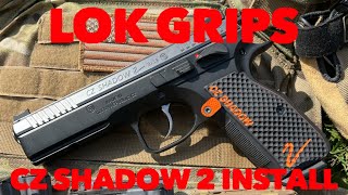 LOK Grips Install On CZ Shadow 2