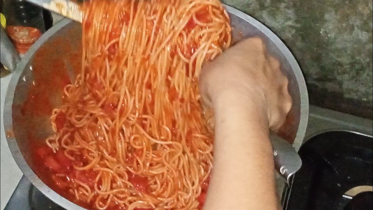 Paano mag luto ng Spaghetti sa murang halaga YouTube