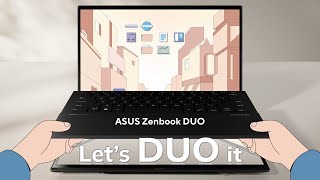 1ASUS Zenbook DUO (2024) UX8406 #Intel – Intuitive Design (Virtual Keyboard)