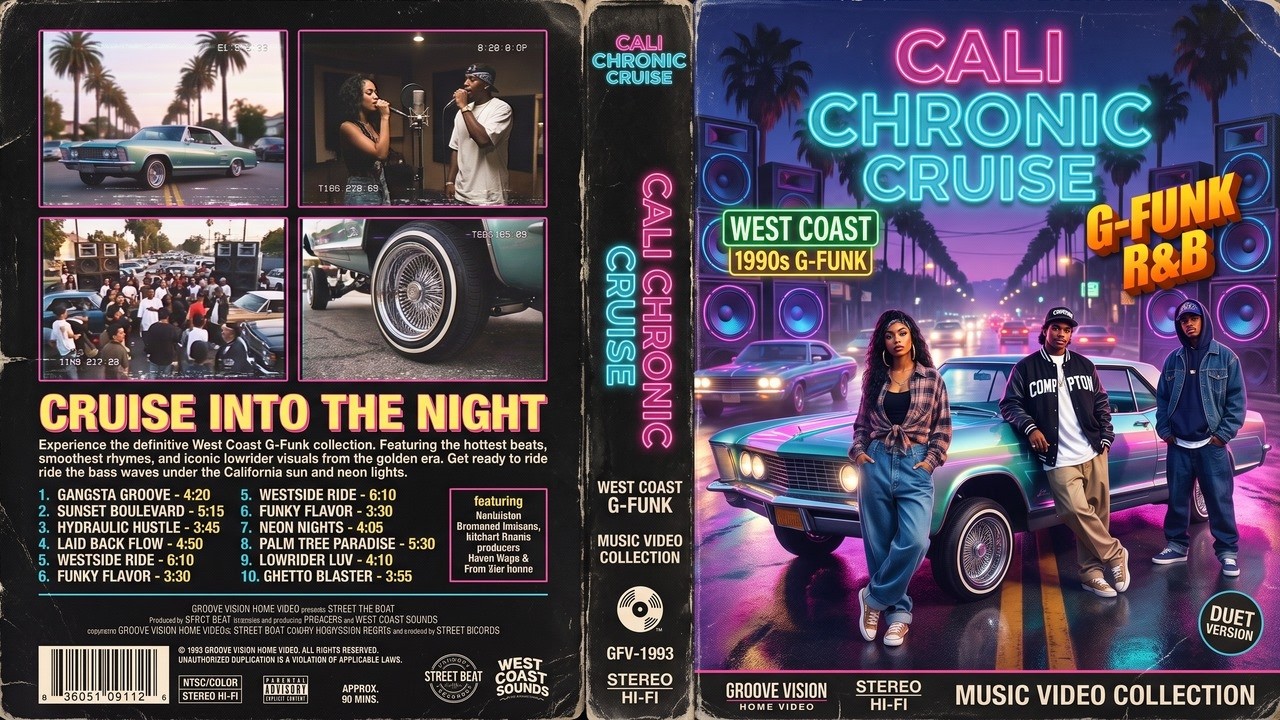 Duet West Coast G-Funk Laid-Back 2026 🎤💫 Mellow Rap Journey