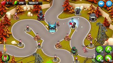 Alien Creeps TD - Level 41-Fallen Forest - Spec Ops