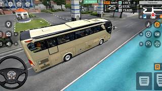 Highway Euro Bus Driving | Realistic Coach Simulator Gameplay | Smooth Long Drive Journey screenshot 5