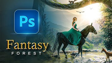 Creating a Fantasy Forest in Photoshop | Photo Manipulation