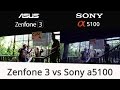 Can Asus Zenfone 3 Replace Vlog Camera? Zenfone 3 Video Test | Zenfone 3 vs Sony a5100