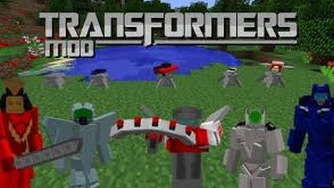 Minecraft Mod Showcase! "TRANSFORMERS MOD!"